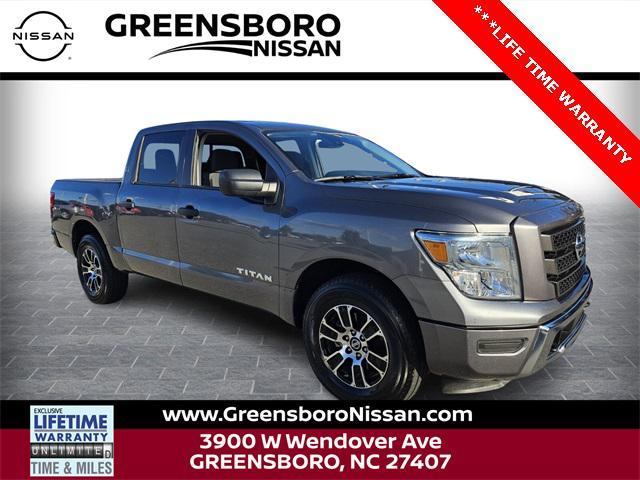 used 2022 Nissan Titan car, priced at $30,964