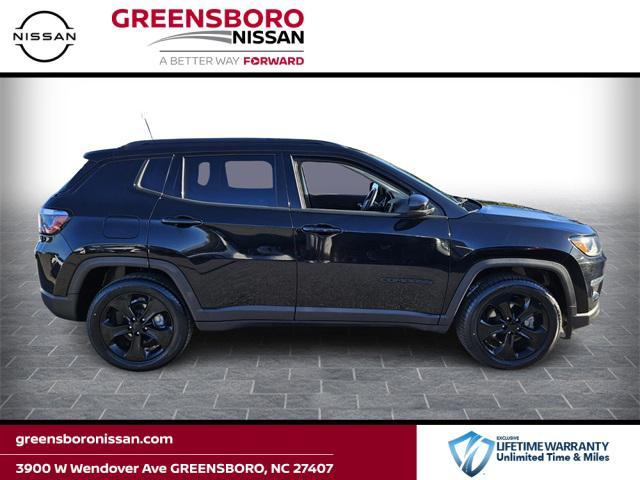 used 2020 Jeep Compass car, priced at $18,500