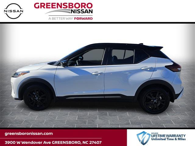 used 2023 Nissan Kicks car, priced at $21,500