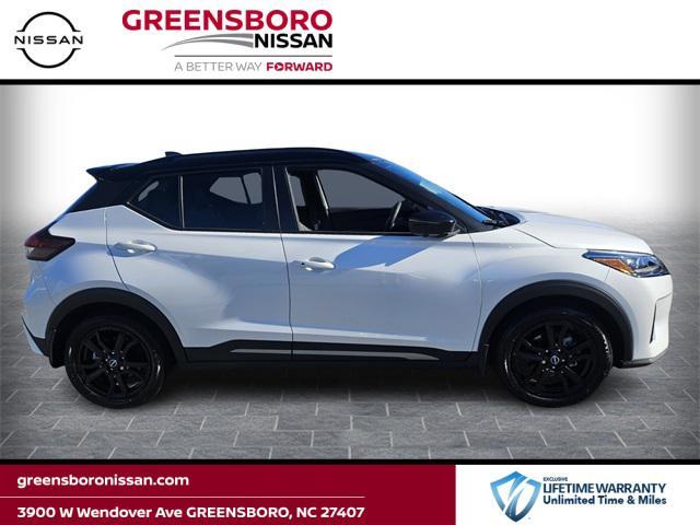 used 2023 Nissan Kicks car, priced at $21,500