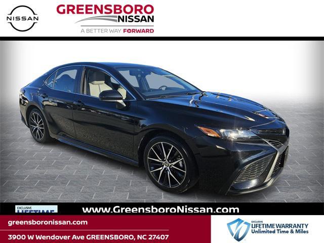 used 2021 Toyota Camry car, priced at $21,257