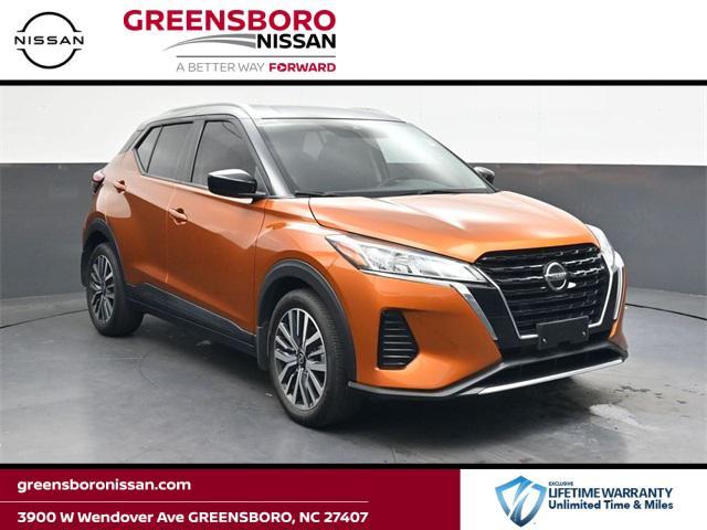 used 2021 Nissan Kicks car, priced at $16,286