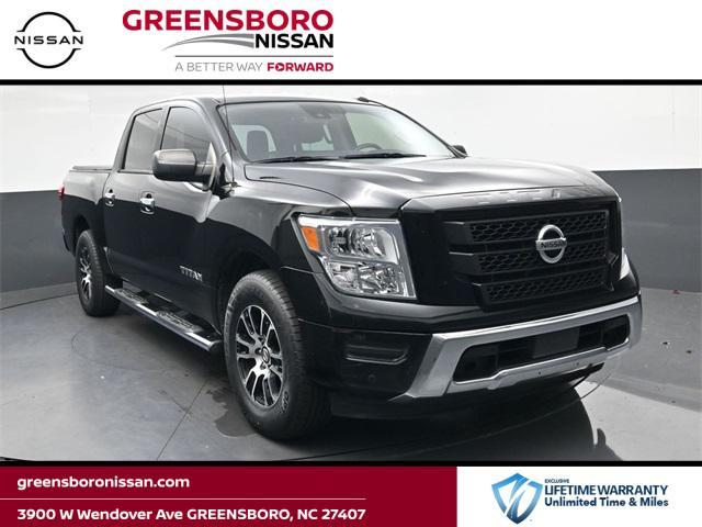 used 2021 Nissan Titan car, priced at $23,486