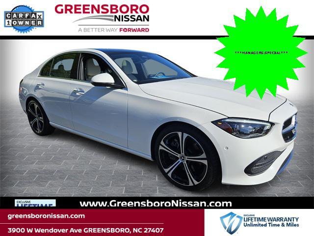 used 2024 Mercedes-Benz C-Class car, priced at $40,497