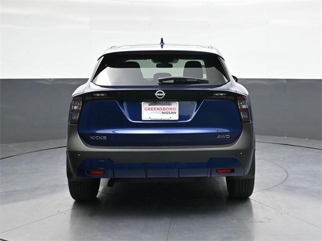 new 2025 Nissan Kicks car, priced at $25,517