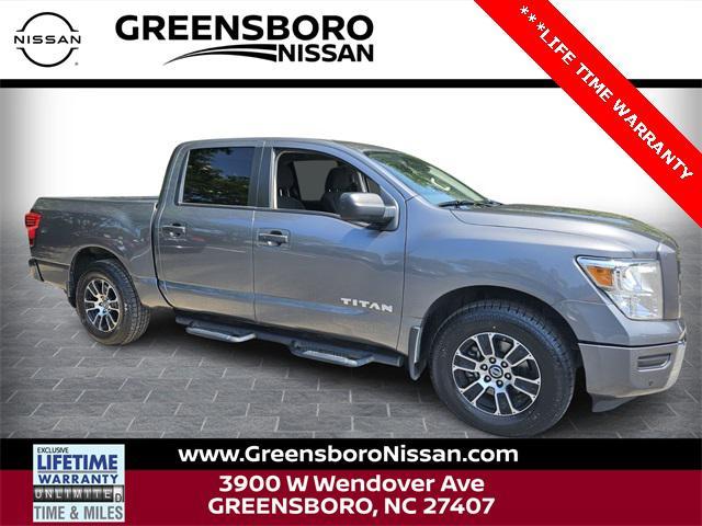 used 2022 Nissan Titan car, priced at $28,760