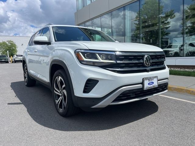 used 2021 Volkswagen Atlas car, priced at $25,000
