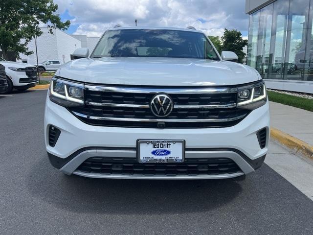 used 2021 Volkswagen Atlas car, priced at $25,000