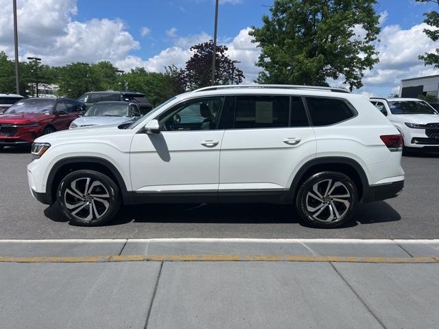 used 2021 Volkswagen Atlas car, priced at $25,000