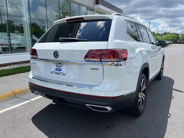 used 2021 Volkswagen Atlas car, priced at $25,000