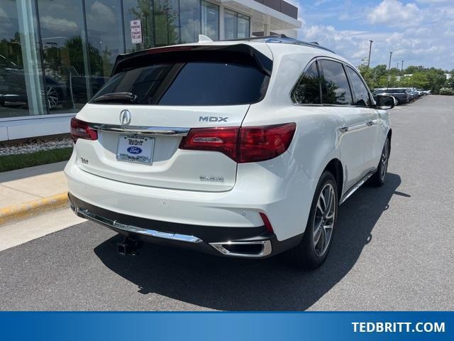 used 2017 Acura MDX car, priced at $21,500