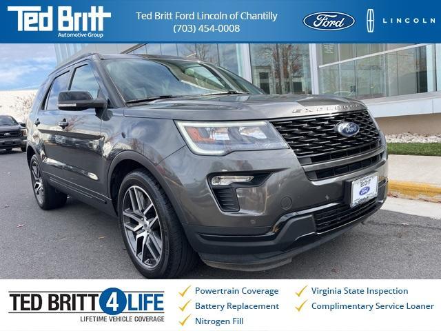 used 2018 Ford Explorer car, priced at $21,500