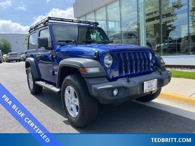 used 2019 Jeep Wrangler car, priced at $21,000