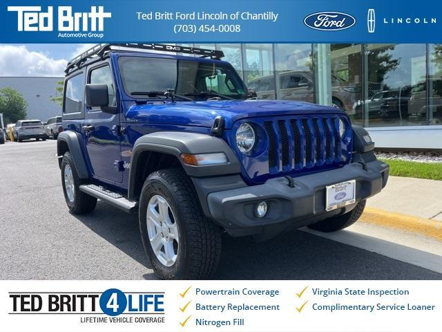 used 2019 Jeep Wrangler car, priced at $21,500