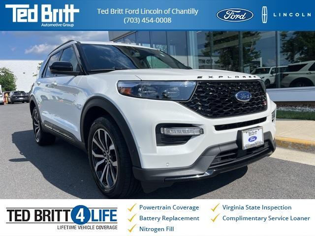 used 2021 Ford Explorer car, priced at $34,500