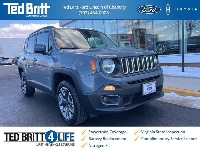 used 2017 Jeep Renegade car, priced at $13,500