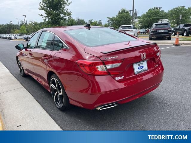 used 2022 Honda Accord car, priced at $23,500