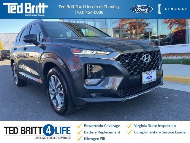 used 2020 Hyundai Santa Fe car, priced at $21,000