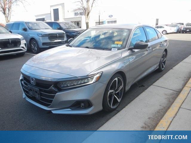 used 2022 Honda Accord Hybrid car, priced at $19,500