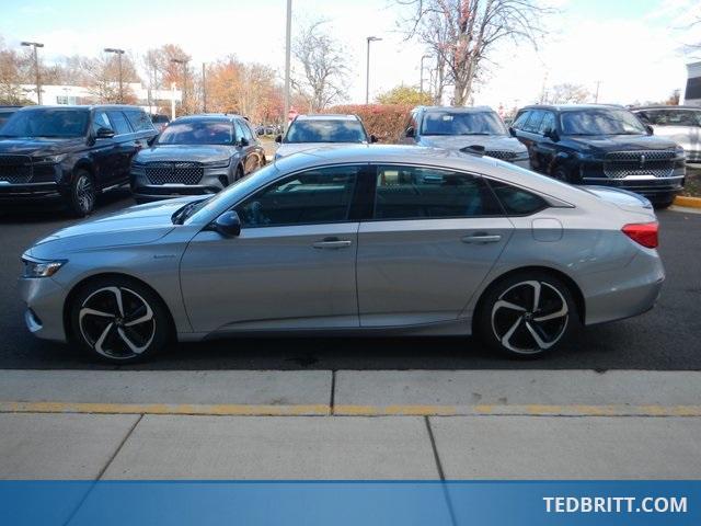 used 2022 Honda Accord Hybrid car, priced at $19,500