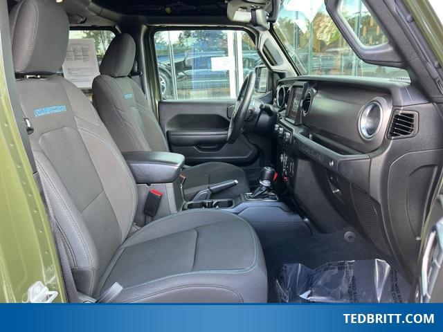 used 2022 Jeep Wrangler Unlimited 4xe car, priced at $37,500