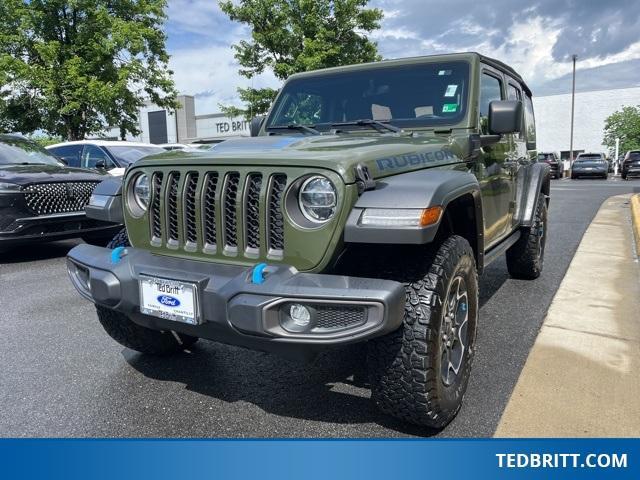 used 2022 Jeep Wrangler Unlimited 4xe car, priced at $37,500