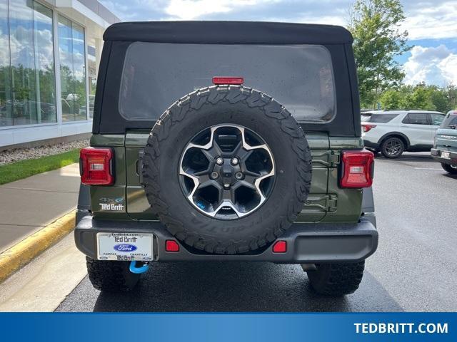 used 2022 Jeep Wrangler Unlimited 4xe car, priced at $37,500