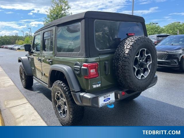 used 2022 Jeep Wrangler Unlimited 4xe car, priced at $37,500