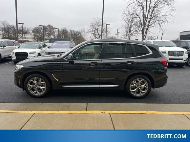 used 2022 BMW X3 car, priced at $33,000