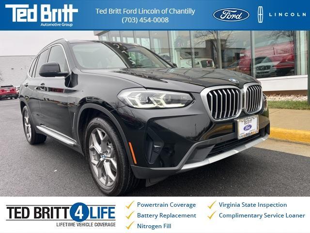 used 2022 BMW X3 car, priced at $33,000