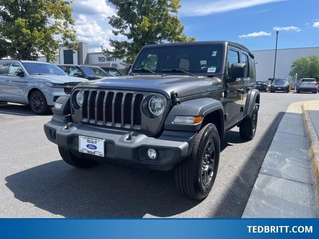 used 2020 Jeep Wrangler Unlimited car, priced at $25,000
