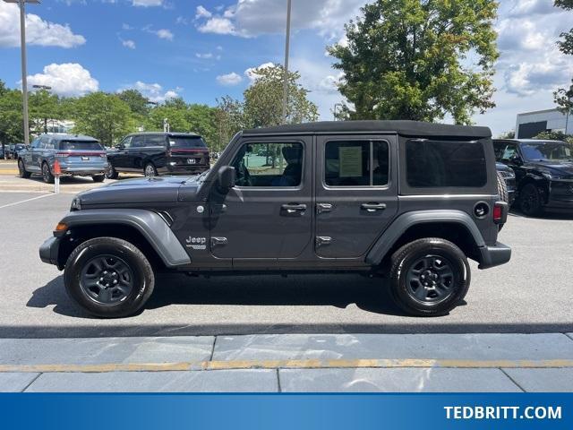 used 2020 Jeep Wrangler Unlimited car, priced at $25,000
