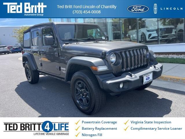 used 2020 Jeep Wrangler Unlimited car, priced at $25,500