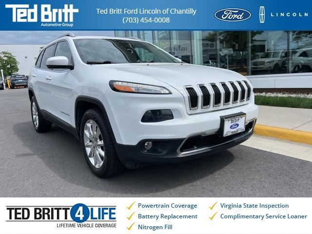 used 2017 Jeep Cherokee car, priced at $14,994