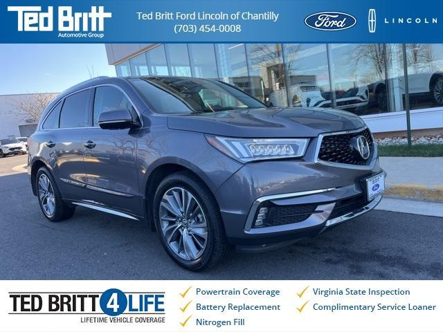 used 2017 Acura MDX car, priced at $19,500