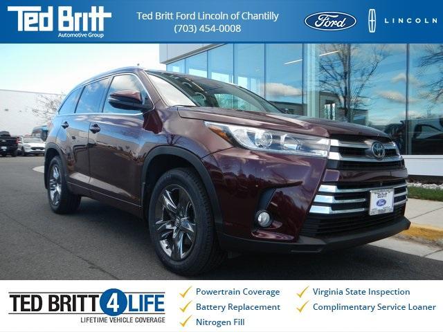 used 2018 Toyota Highlander car, priced at $24,000