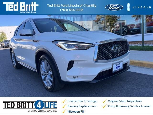 used 2022 INFINITI QX50 car, priced at $26,500