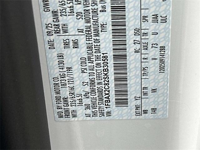 new 2025 Ford Transit-350 car, priced at $60,875