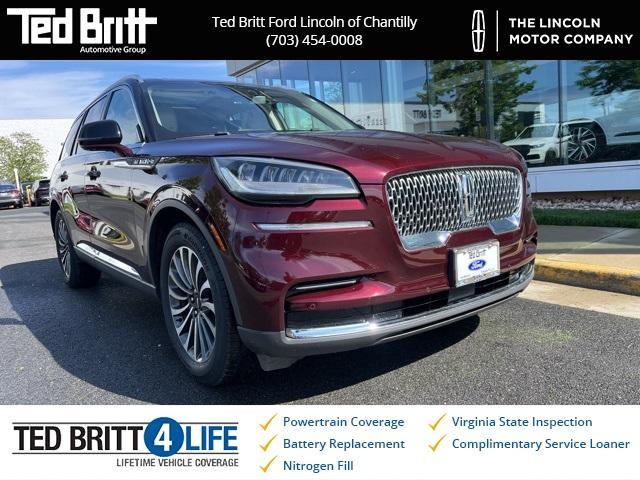 used 2022 Lincoln Aviator car, priced at $33,500