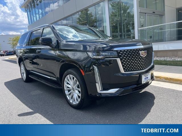 used 2021 Cadillac Escalade ESV car, priced at $49,000