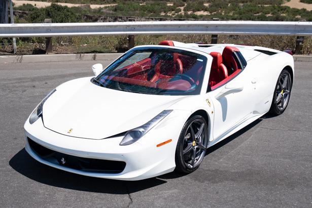 used 2014 Ferrari 458 Spider car, priced at $189,990