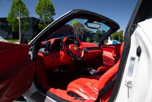 used 2014 Ferrari 458 Spider car, priced at $189,990