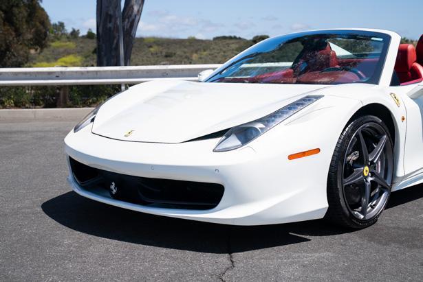 used 2014 Ferrari 458 Spider car, priced at $189,990