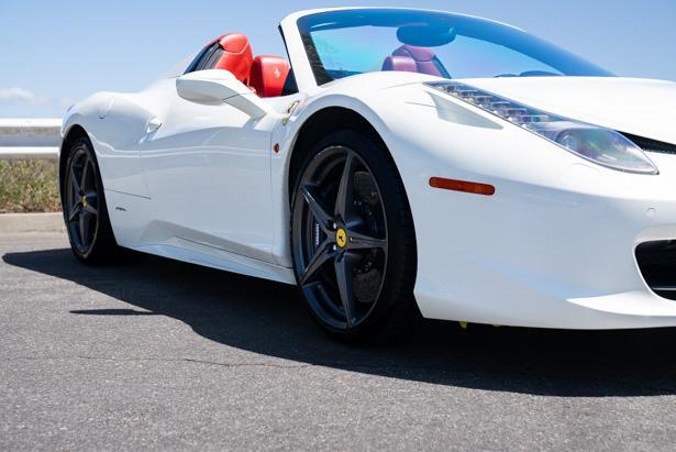 used 2014 Ferrari 458 Spider car, priced at $189,990
