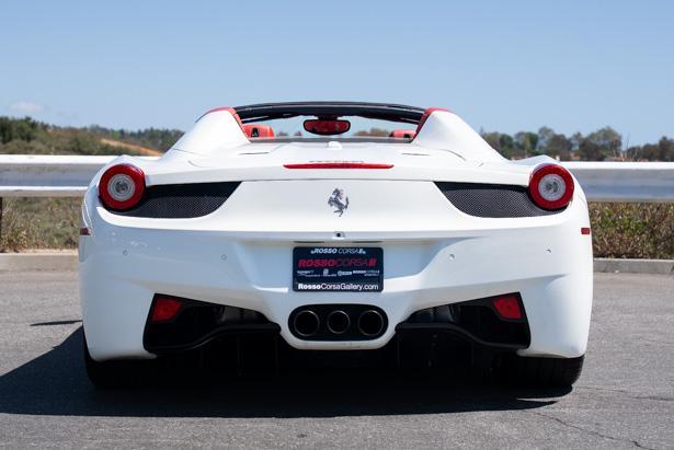used 2014 Ferrari 458 Spider car, priced at $189,990