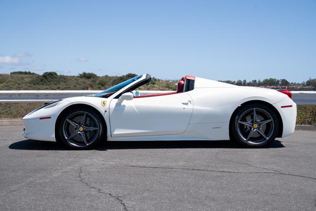used 2014 Ferrari 458 Spider car, priced at $189,990
