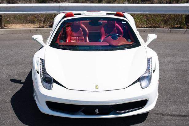 used 2014 Ferrari 458 Spider car, priced at $189,990