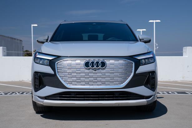 used 2024 Audi Q4 e-tron car, priced at $26,990