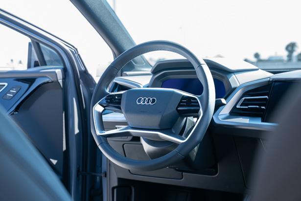 used 2024 Audi Q4 e-tron car, priced at $26,990