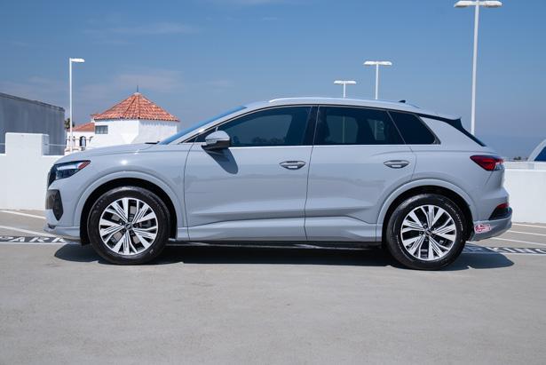 used 2024 Audi Q4 e-tron car, priced at $26,990